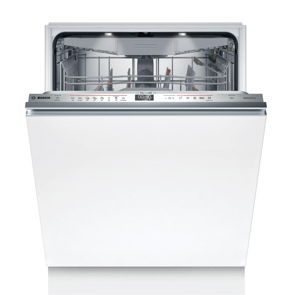 מדיח כלים עומד רחב אינטגרלי מלא בוש Bosch SMV6ECX10E סדרה 6 עם פתיחת דלת אוטומטית - יבואן רשמי