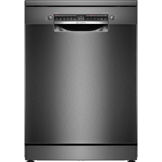 מדיח כלים רחב עומד Bosch Serie 4 SMS4HVC03E - צבע שחור - תוצרת פולין - אחריות יבואן רשמי BSH